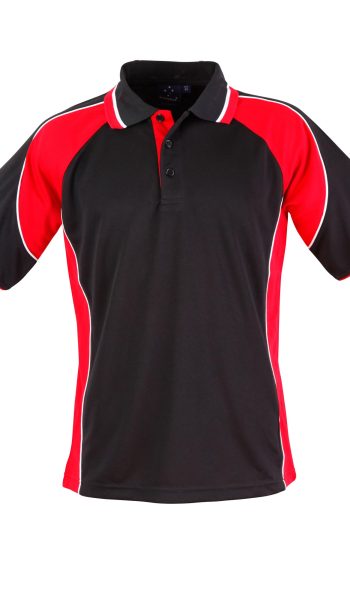 Black Red Alliance Leavers Polo Shirt