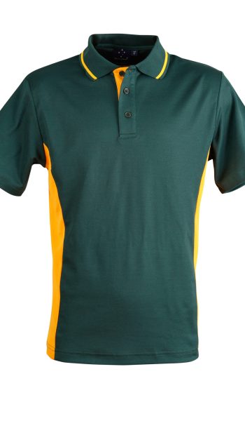 Bottle/Gold Teammate Leavers Polo Shirt