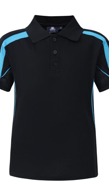 Navy Aqua Legend Leavers Polo
