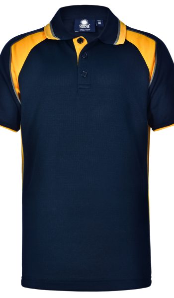 Navy Gold Alliance Leavers Polo Shirt