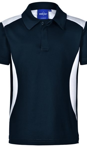 NavyWhite Winner Leavers Polo Shirt