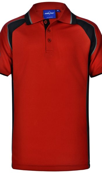 Red Black Alliance Leavers Polo Shirt