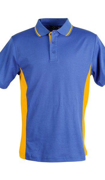 Royal/Gold Teammate Leavers Polo Shirt