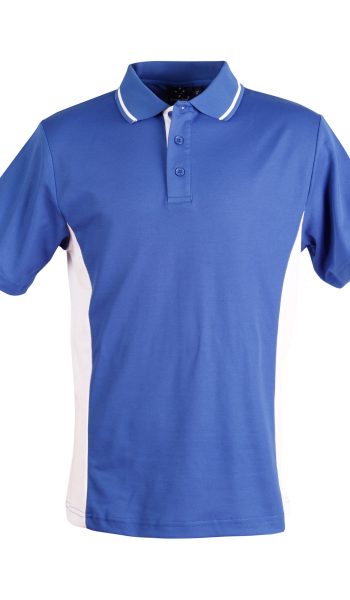 Royal/White Teammate Leavers Polo Shirt