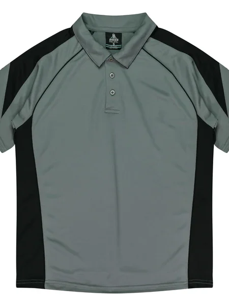Ash Black Premier Polo Shirt
