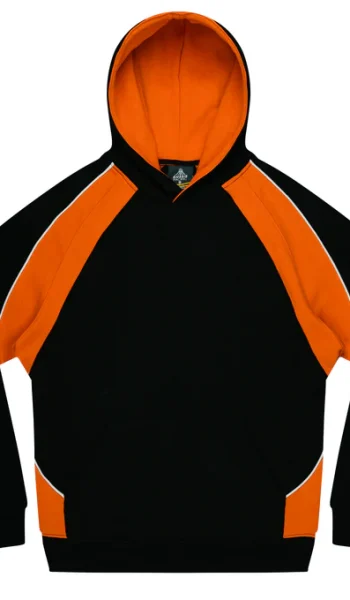 BLACK-ELECTRIC ORANGE-WHITE