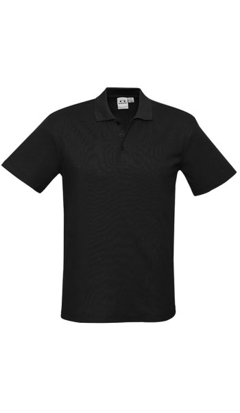Black Crew Polo Shirt