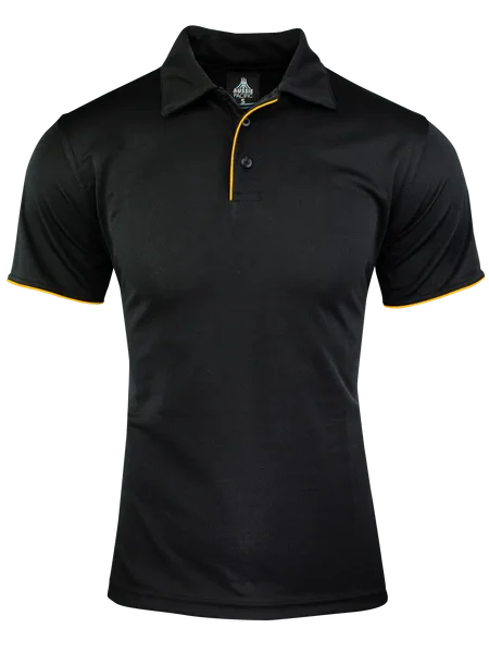 Black Gold Yarra Polo Shirt
