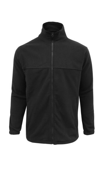 Black Men Micro Fleece Jacket