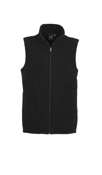 Black Plain Vest
