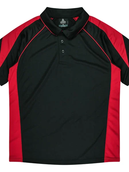 Black Red Premier Polo Shirt