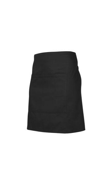 Black Short Waist Apron