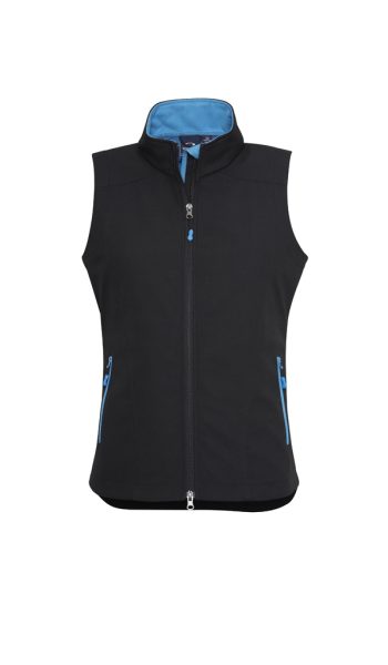Black/Cyan Geneva Vest