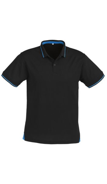 Black Cyan Jet Polo Shirt
