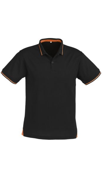 Black/Orange Jet Polo Shirt