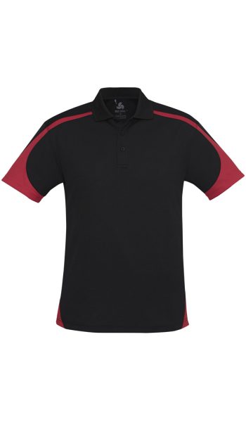 Black Red Talon Polo Shirt