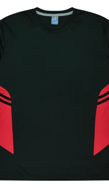 Black/Red Tasman Tee Shirt