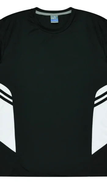 Black/White Tasman Tee Shirt