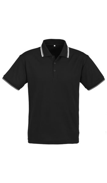 Black White White Cambridge Polo