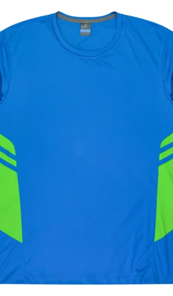 Cyan/Green Tasman Tee Shirt