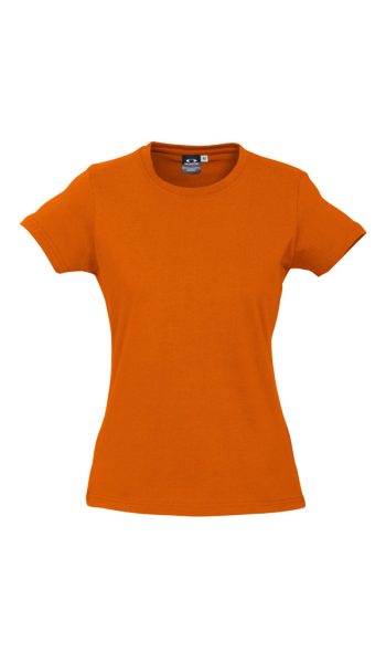 Fluoro Orange Women Ice Tee Shirt