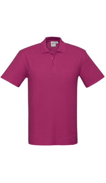 Fuchsia Crew Polo Shirt