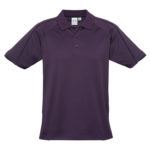 Grape Black Blade Polo Shirt