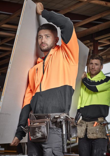 Hi Vis Full Zip Hoodie