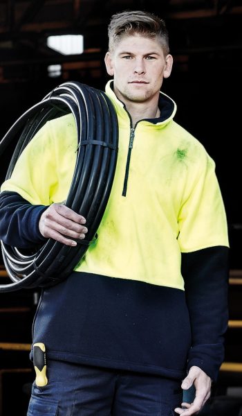 Hi Vis Polar Fleece Pullover