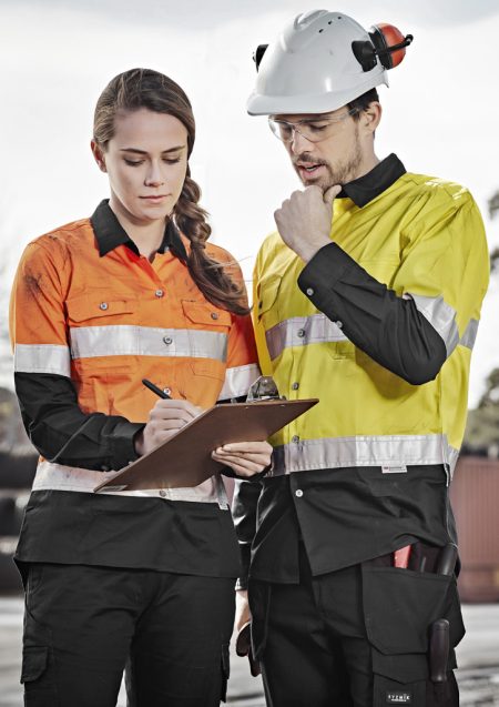 Hi Vis Spliced Industrial Shirt