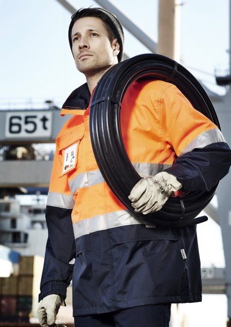 Hi Vis Ultralite Waterproof Jacket