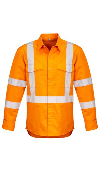 Hi Vis X Back Taped Shirt
