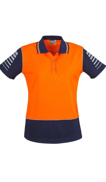 Ladies Zone Orange/Navy