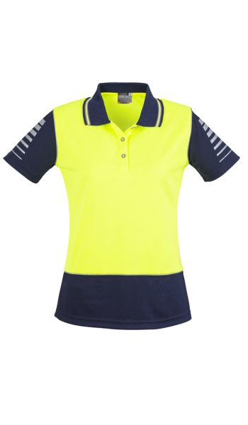 Ladies Zone Yellow/Navy