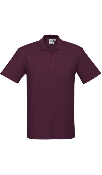 Maroon Crew Polo Shirt