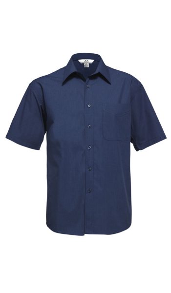 Navy Micro Check Shirt