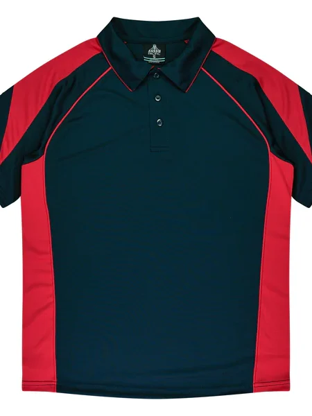 Navy Red Premier Polo