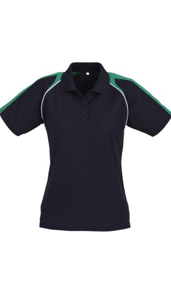 Navy KellyGreen White Polo Shirt