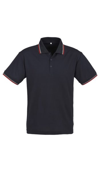 Navy Red White Cambridge Polo