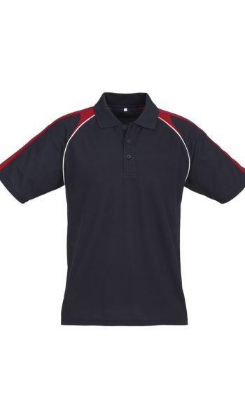 Navy Red White Triton Polo Shirt