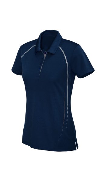 Navy Cyber Polo