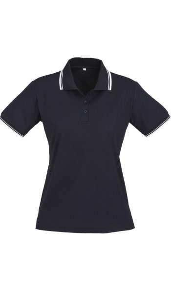 Navy White Cambridge Polo Shirt