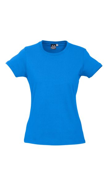 Neon Cyan Women Ice Tee Shirt