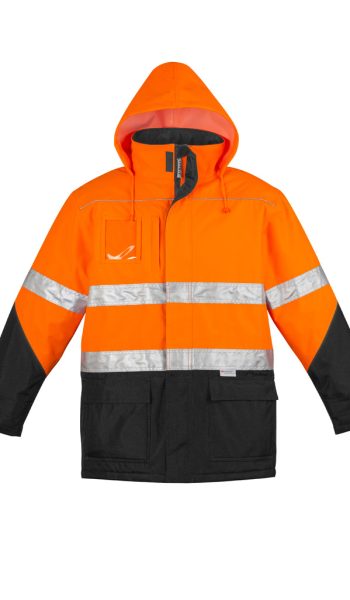 Orange Black Storm Jacket