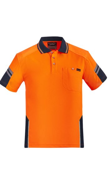 Orange/Navy
