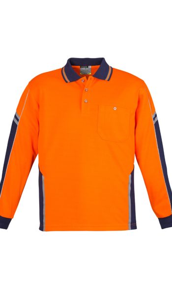 Orange/Navy