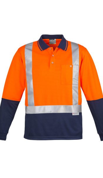 Orange/Navy
