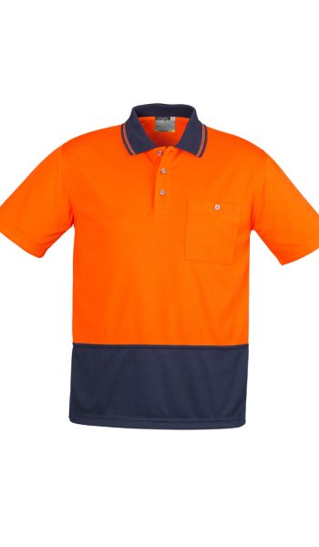 Orange/Navy