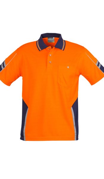 Orange/Navy