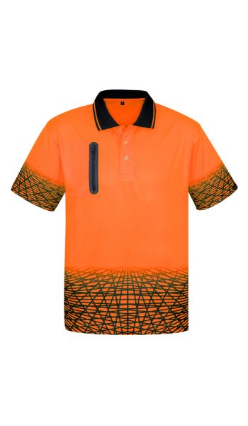 Orange/Navy